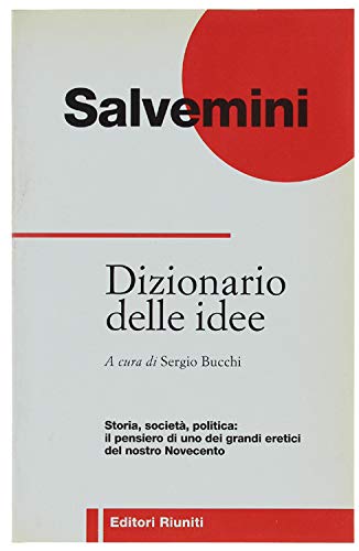 Dizionario delle idee - copertina