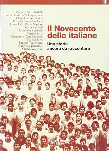 Il Novecento delle italiane. Una storia ancora da raccontare - copertina