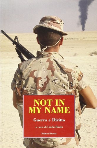 Not in my name. Guerra e diritto - copertina