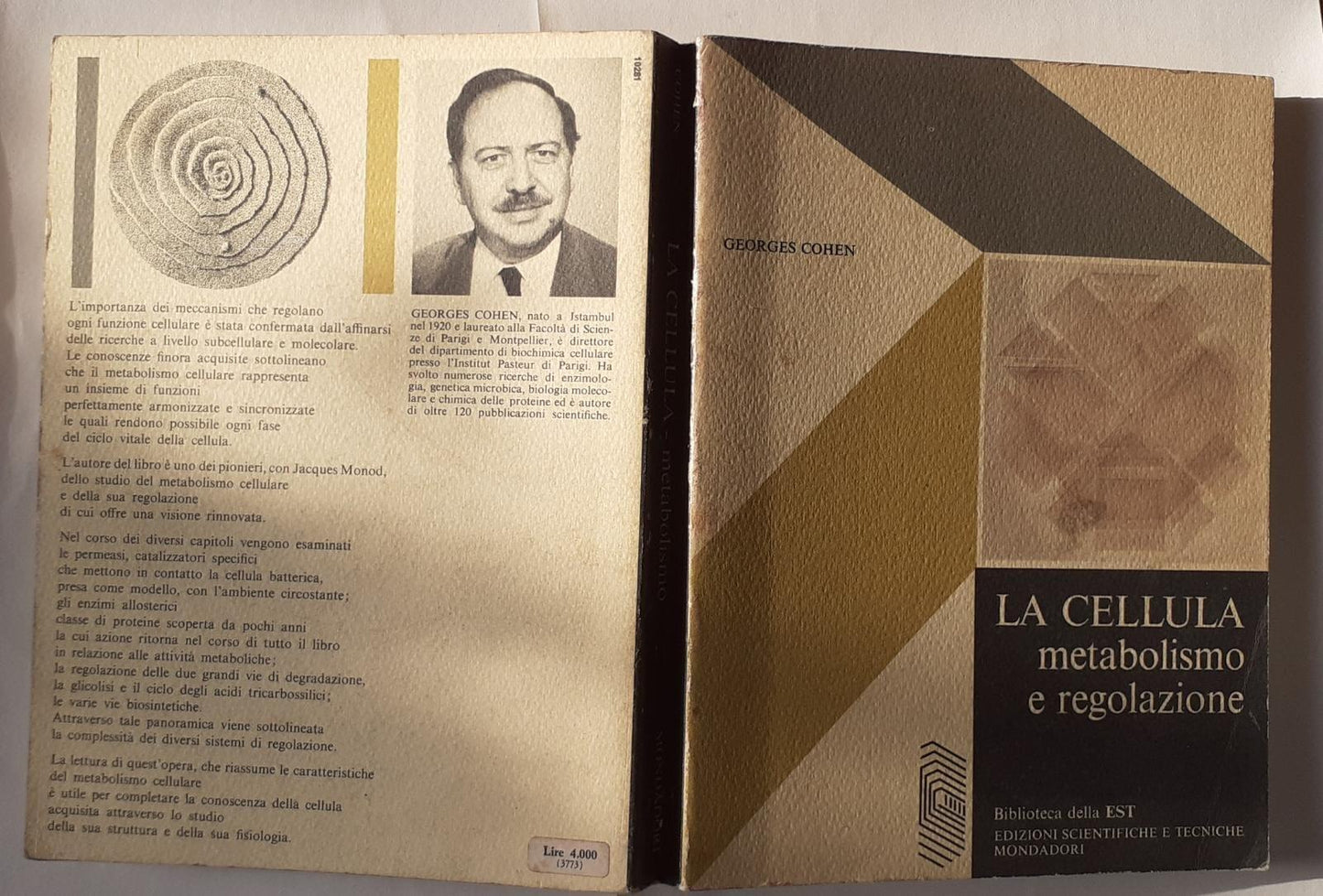 La cellula metabolismo e regolazione - copertina