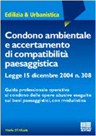 Condono ambientale e accertamento di compatibilità paesaggistica - copertina