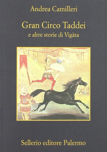 Gran circo Taddei e altre storie di Vigata - copertina