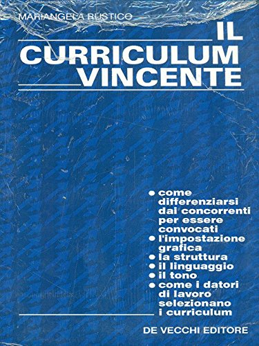 Il curriculum vincente - copertina
