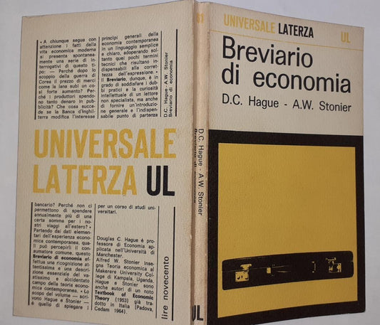 Breviario di economia - copertina