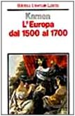 L'Europa dal 1500 al 1700 - copertina