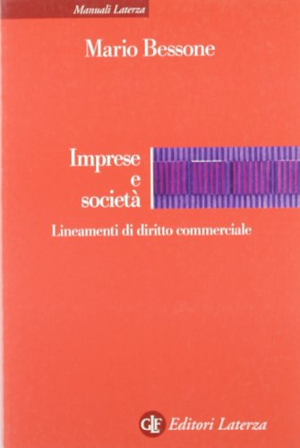 Imprese e società. Lineamenti di diritto commerciale - copertina