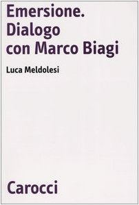 Emersione. Dialogo con Marco Biagi - copertina