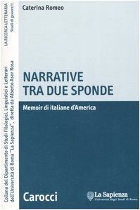 Narrative tra due sponde. Memoir di italiane d'America - copertina