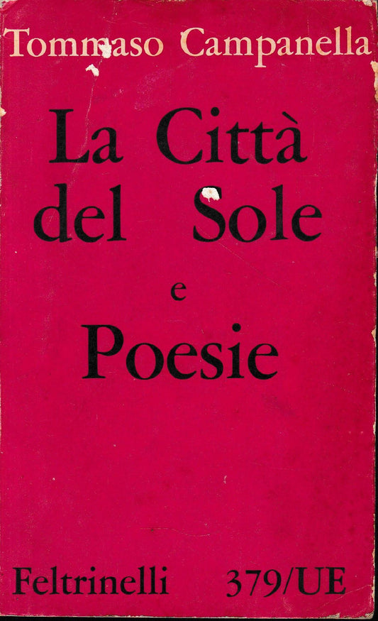 La città del sole e Poesie - copertina