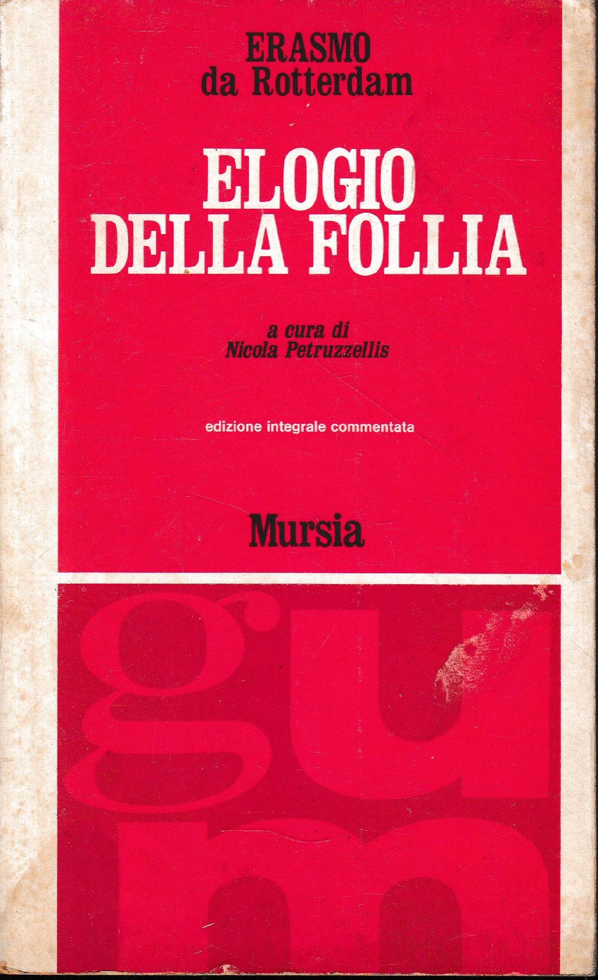 Elogio della follia - copertina