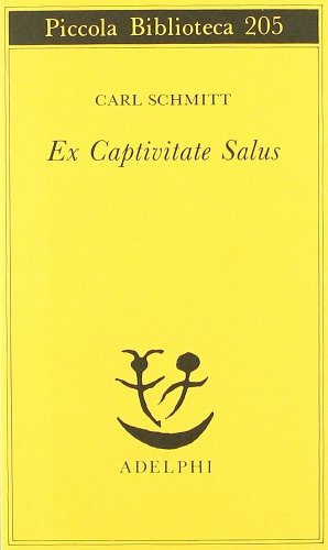 Ex captivitate salus - copertina