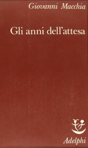 Gli anni dell'attesa - copertina