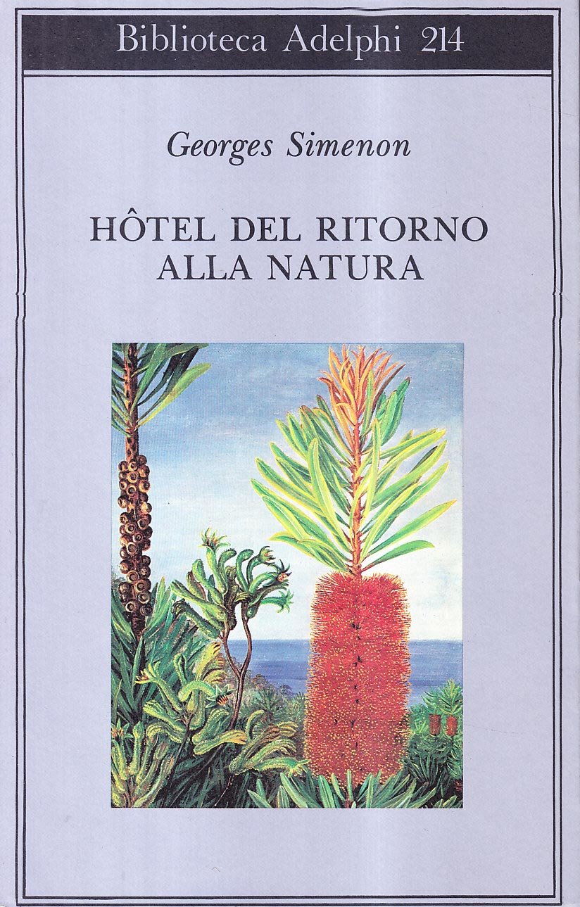 Hôtel del ritorno alla natura - copertina