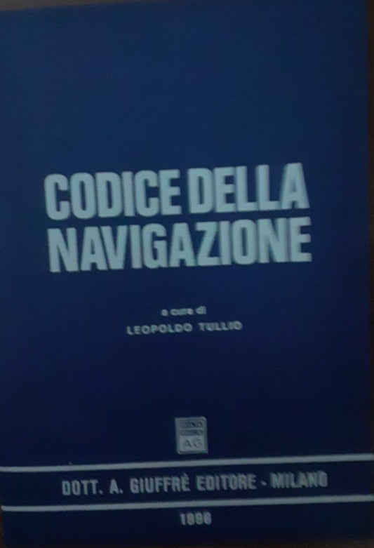Codice della navigazione - copertina
