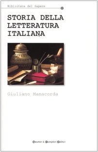 Storia della letteratura italiana - copertina