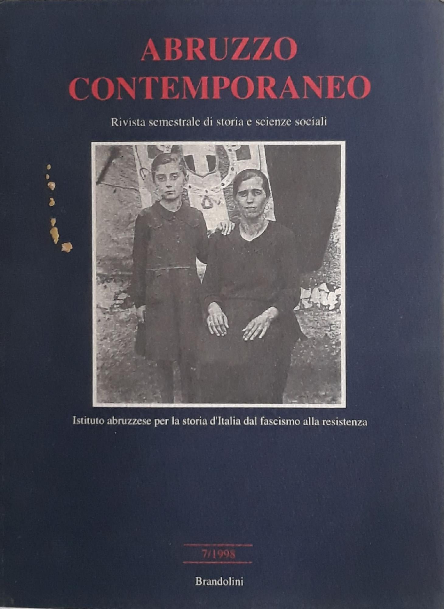 Abruzzo contemporaneo (n.7/1998) - copertina