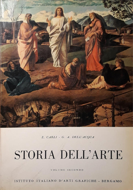 Storia dell'arte (volume secondo) l'arte gotica  e il primo rinascimento - copertina