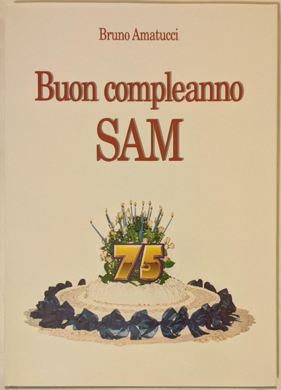 Buon compleanno Sam - copertina