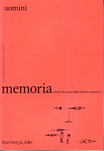 Memoria. Uomini - copertina