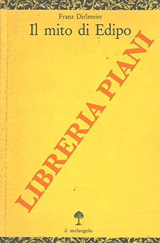Il mito di Edipo - copertina