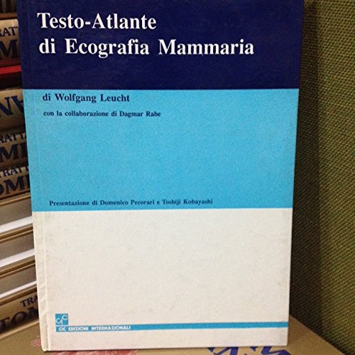 Testo-atlante di ecografia mammaria - copertina