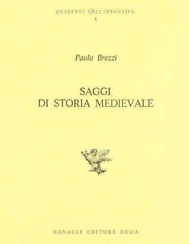 Saggi di Storia Medievale - copertina