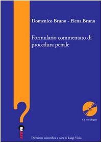 Formulario commentato di procedura penale. Con CD-ROM - copertina