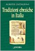 Tradizioni ebraiche in Italia - copertina