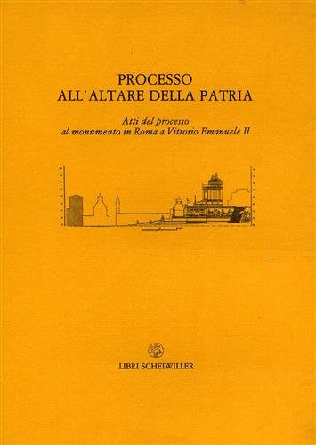 Processo all'altare della patria - copertina