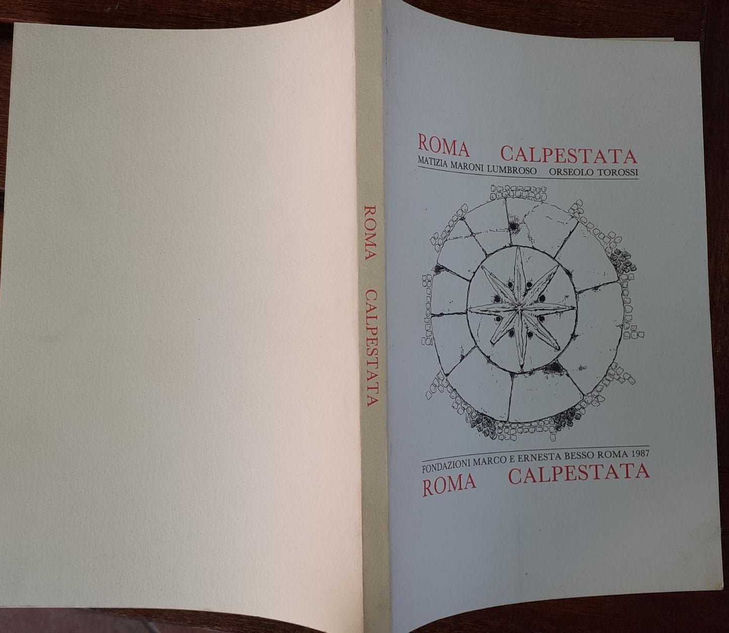 Roma calpestata - copertina