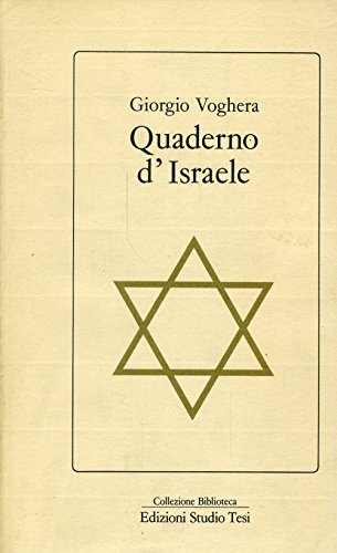 Quaderno d'Israele - copertina