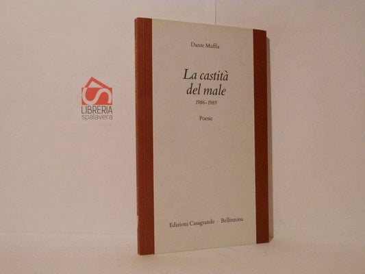 La castità del male 1986-1989 - copertina