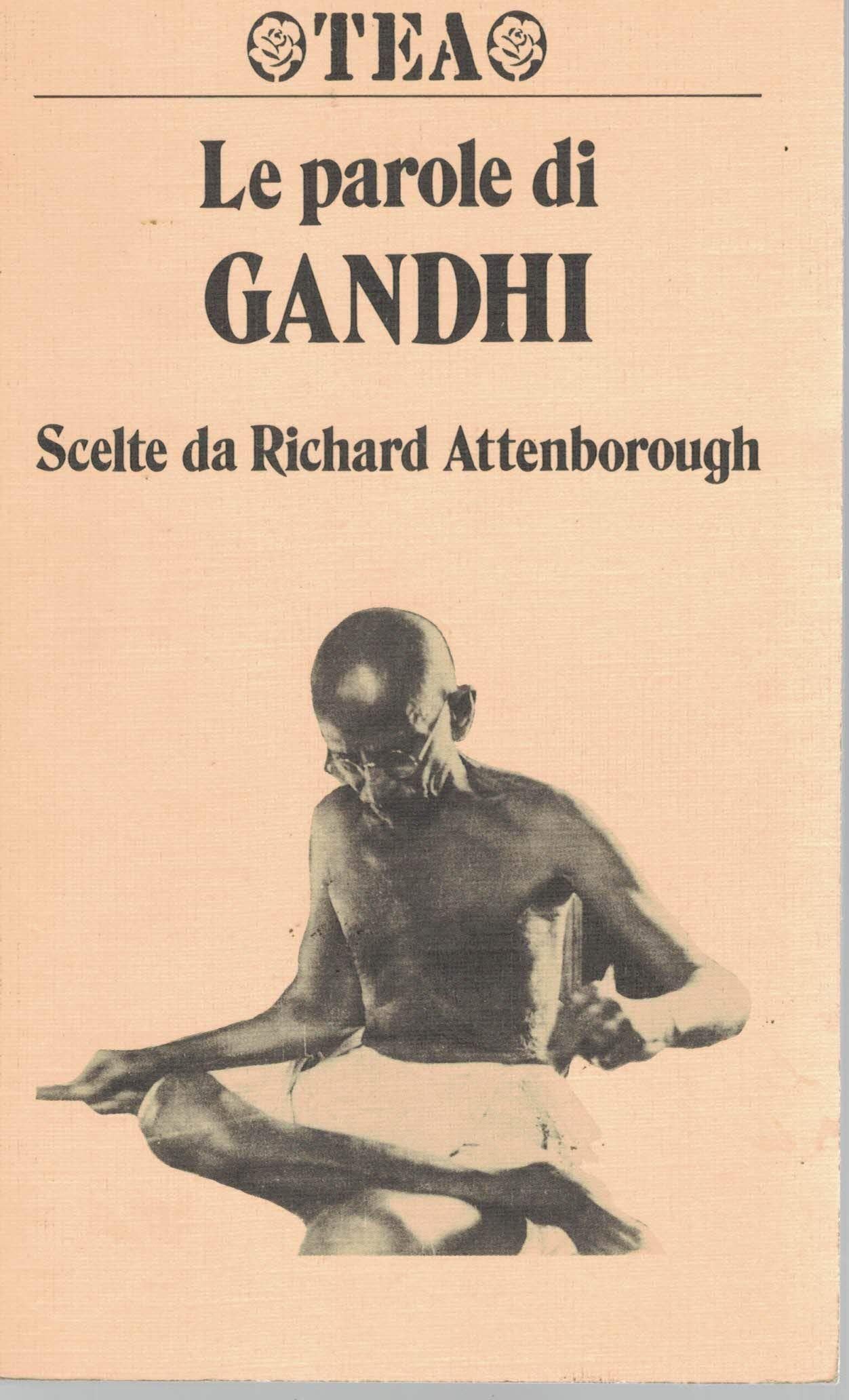 Le parole di Gandhi - copertina