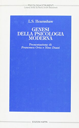 Genesi della psicologia moderna - copertina
