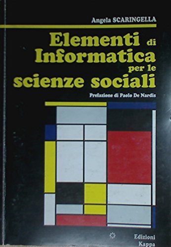 Elementi di informatica per le scienze sociali - copertina
