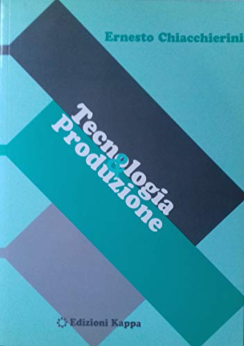 Tecnologia e produzione - copertina