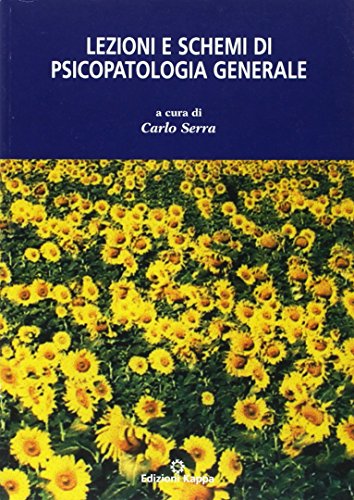 Lezioni e schemi di psicopatologia generale - copertina