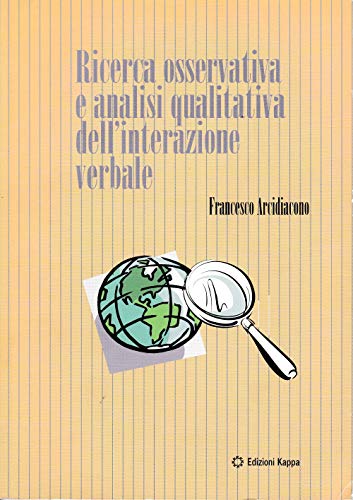 Ricerca osservativa e analisi qualitativa dell'interazione verbale - copertina