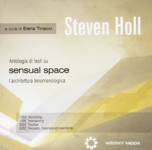 Steven Holl - copertina