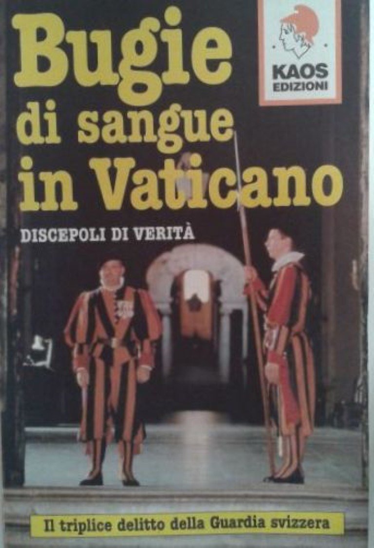 Bugie di sangue in Vaticano. Il triplice delitto della guardia svizzera - copertina