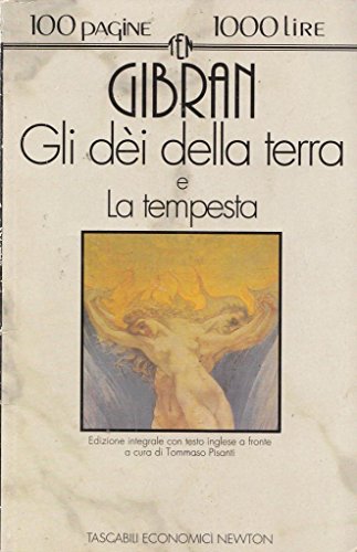 Gli dei della terra-La tempesta. Testo inglese a fronte - copertina