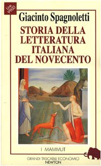 Storia della letteratura italiana del Novecento - copertina