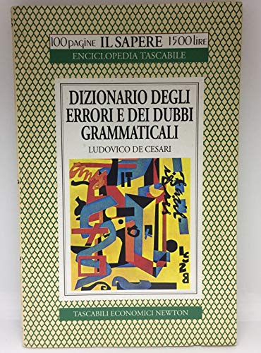 Dizionario degli errori e dei dubbi grammaticali - copertina