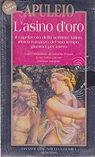 L'asino d'oro. Testo latino a fronte - copertina