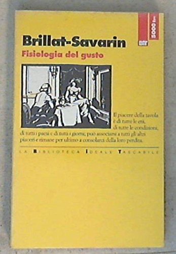 Fisiologia del gusto - copertina
