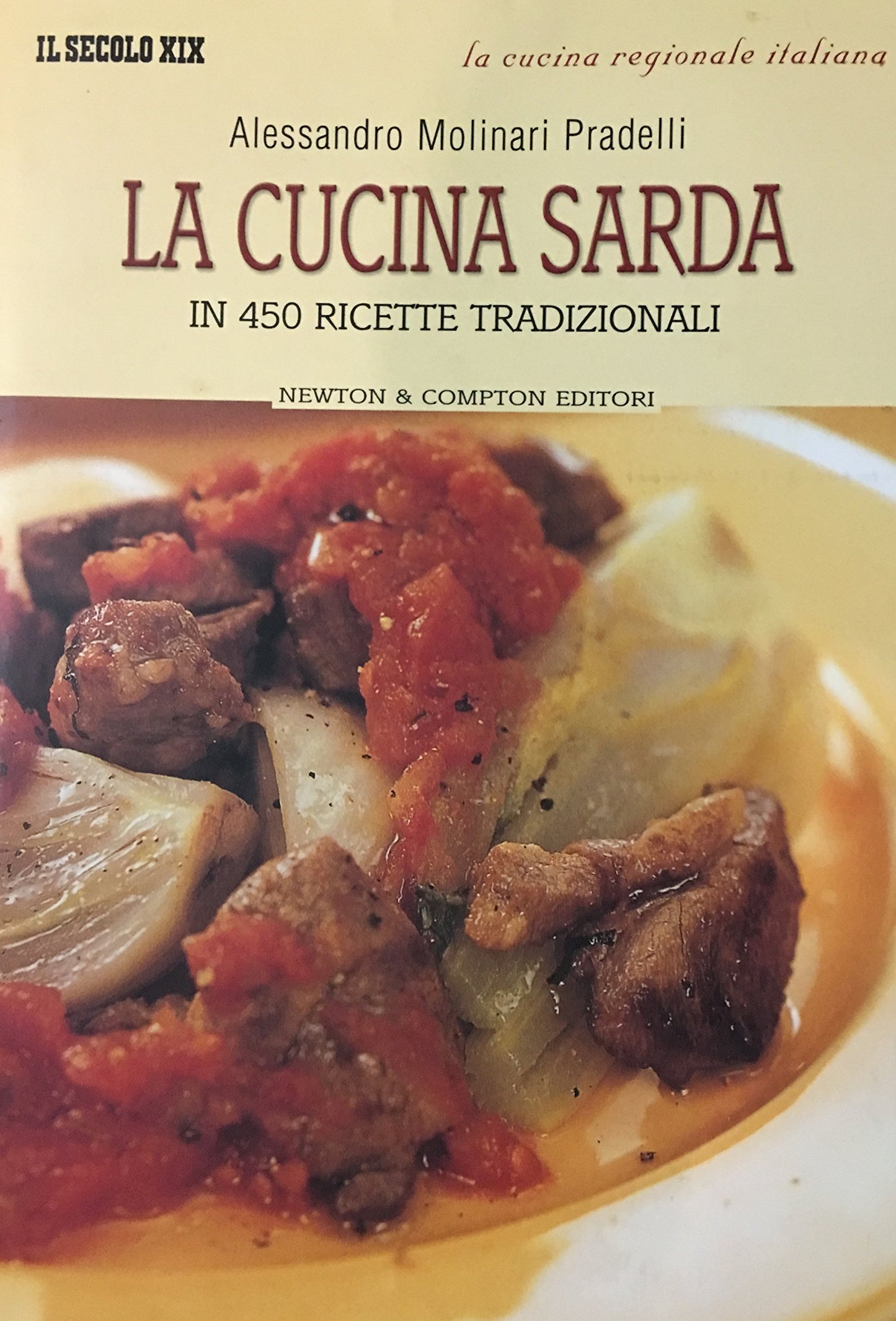 La cucina sarda in 450 ricette tradizionali - copertina