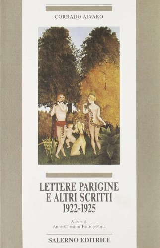 Lettere parigine a altri scritti. 1922-1925 - copertina