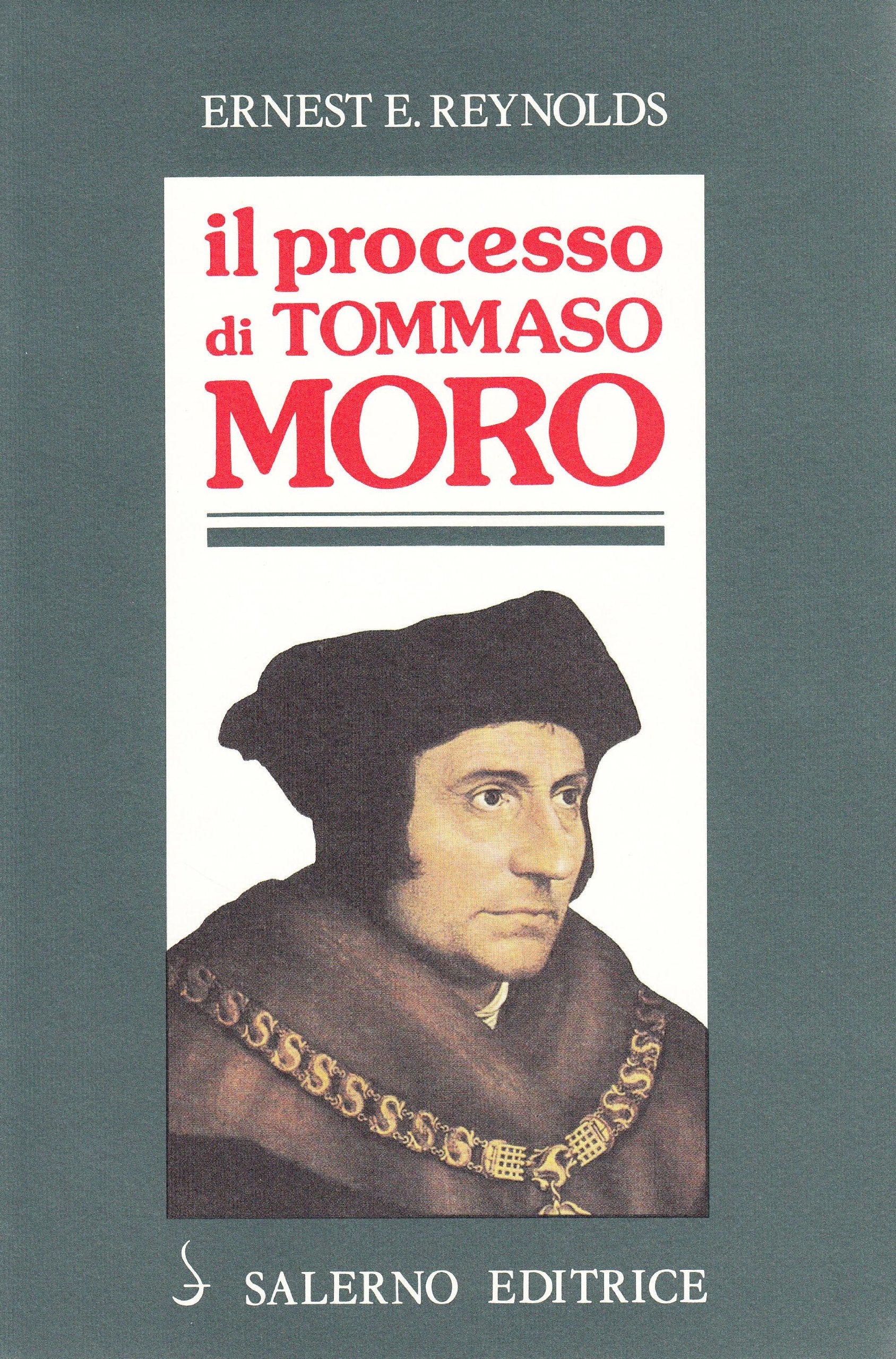 Il processo di Tommaso Moro - copertina
