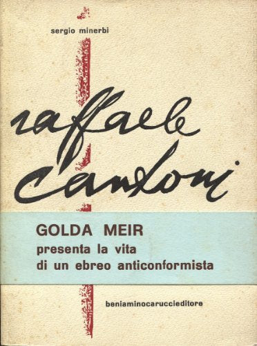 Raffaele Cantoni un ebreo anticonformista - copertina