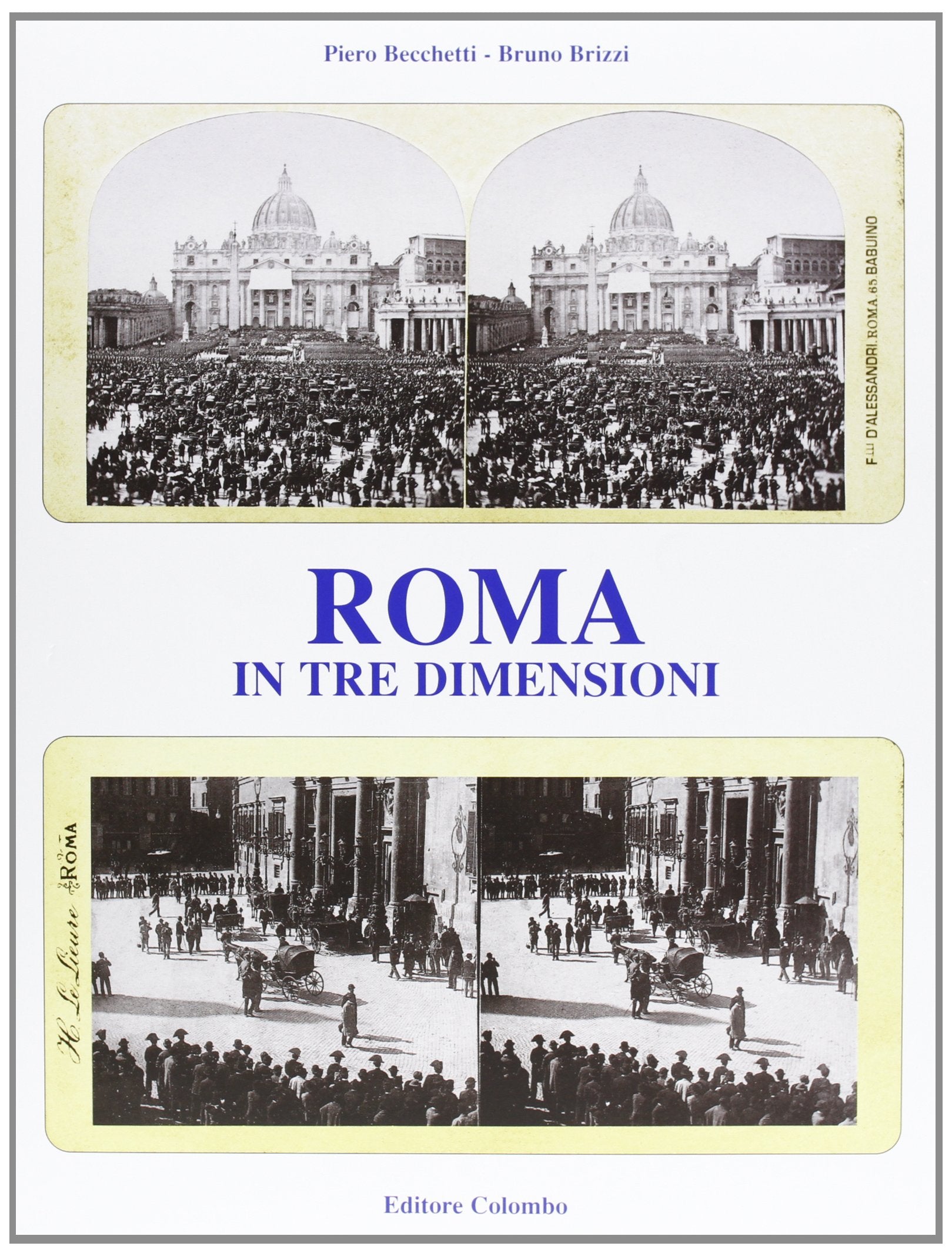 Roma in tre dimensioni - copertina